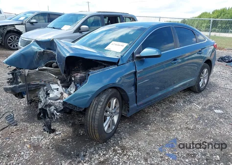 2016 Hyundai Sonata из США, поврежденный, VIN 5NPE24AFXGH396302